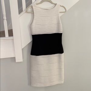 Joseph Ribkoff Black and White Dress SZ 6